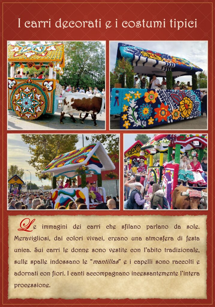 I carri decorati e i costumi tipici